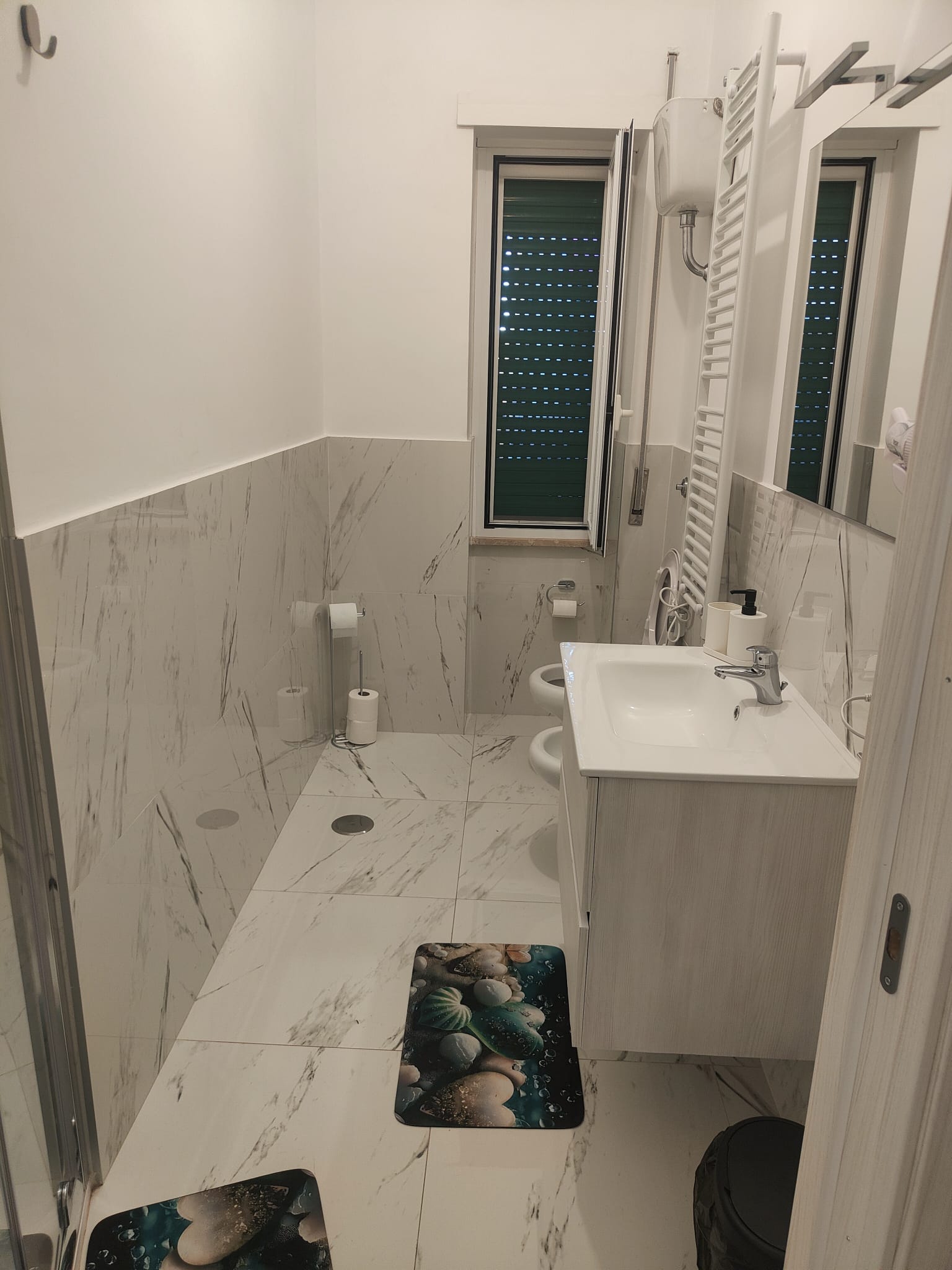 Bagno in comune doccia